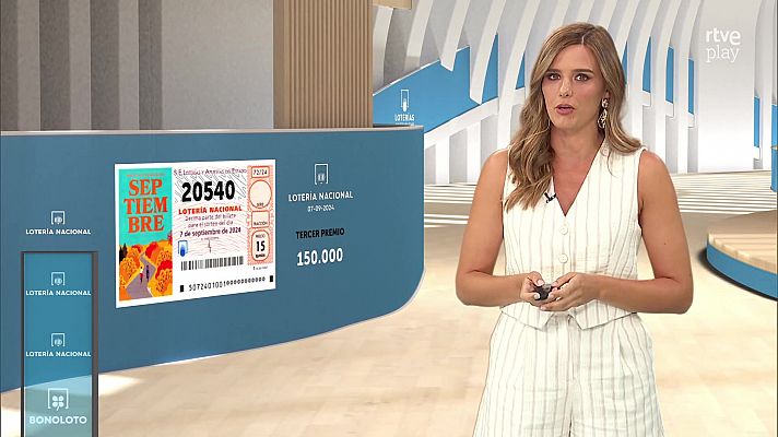 Sorteo de la Lotería Nacional del 07/09/2024