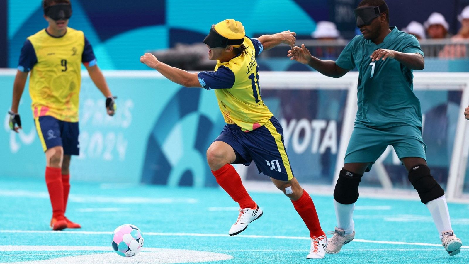 Paralímpicos París 2024 - Fútbol para ciegos: Bronce y final. Colombia - Brasil // Francia - Argentina (M)