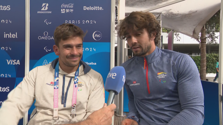 Tenis en silla de ruedas Paralímpicos Paris 2024 - Martín de la Puente y Daniel Caverzaschi tras ganar el bronce: "Hemos hecho historia"