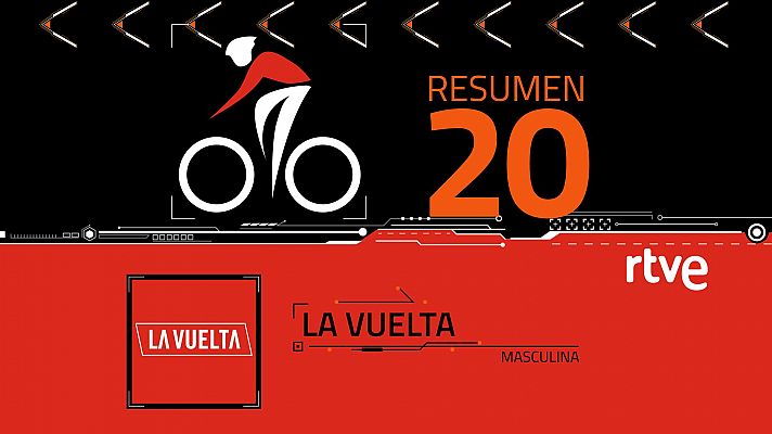 Vuelta ciclista a España - La Vuelta 2024 | Resumen de la etapa 20