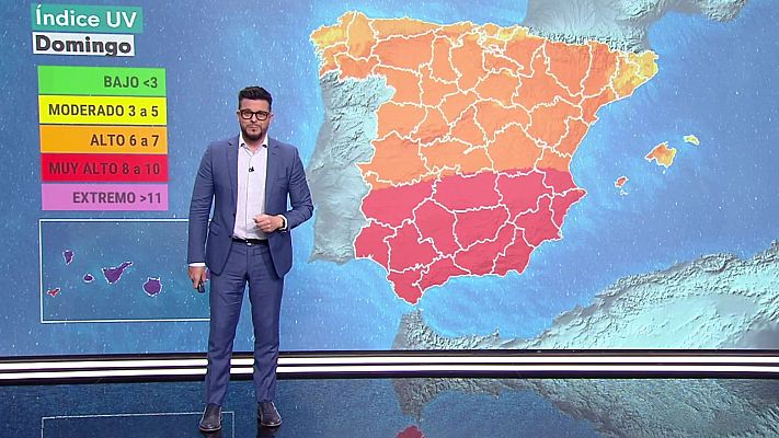 El tiempo - Las máximas aumentarán en general, pocos cambios o descensos en el Guadalquivir y centro nordeste