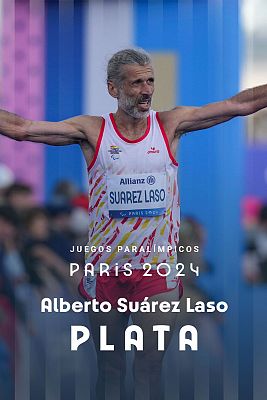 Juegos Paralímpicos 2024 | Alberto Suárez, plata en maratón