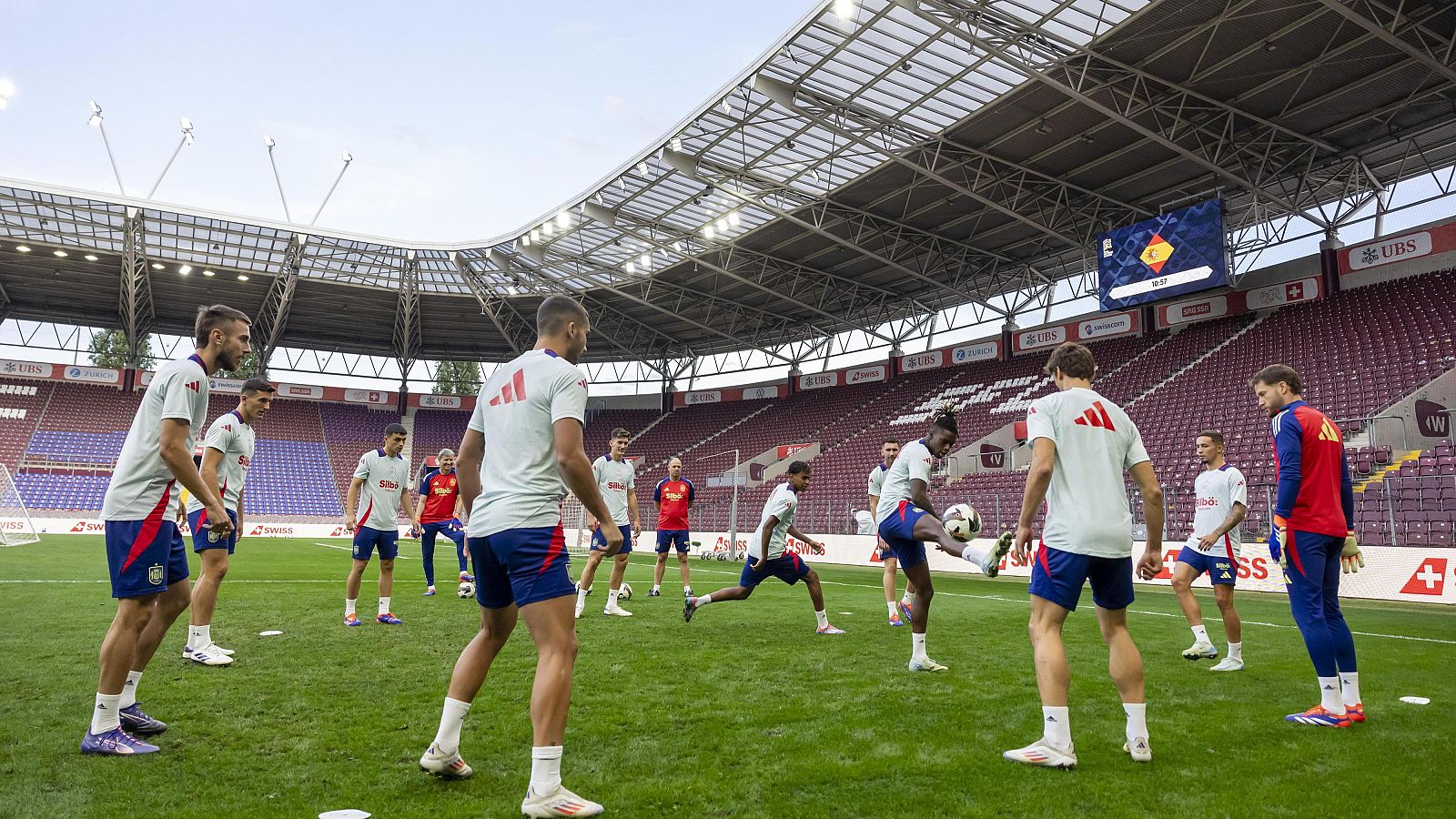 Nations League | España, contra los elementos en Ginebra