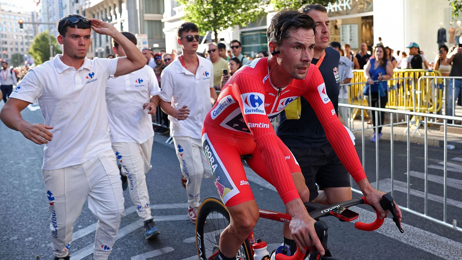 Roglic: "Ha sido duro, pero estoy feliz"