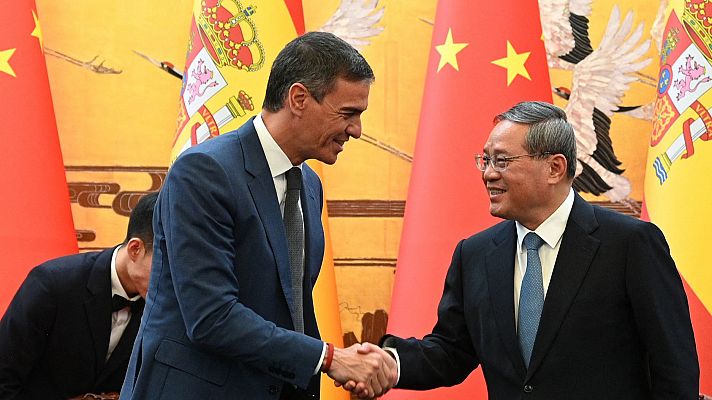 La hora de La 1 - Sánchez pide en China "acuerdos equilibrados" para defender un "orden comercial justo"