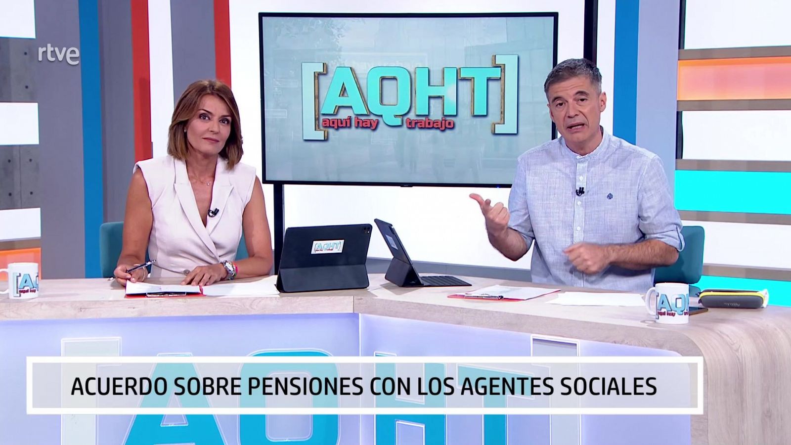 Nuevo acuerdo sobre pensiones - Aquí hay trabajo | Ver