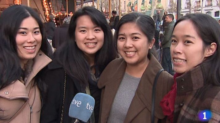 Telediario 1 - Los deseos de Navidad