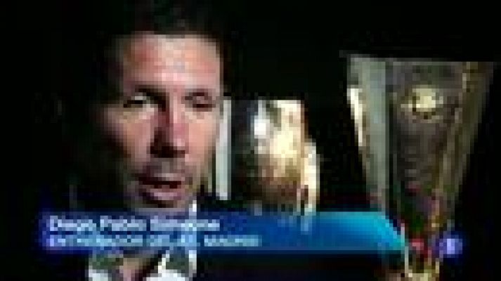 Simeone, un año al frente del Atlético