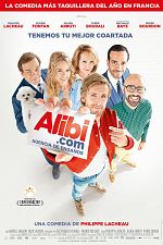 Poster de Alibi.com. Agencia de engaños