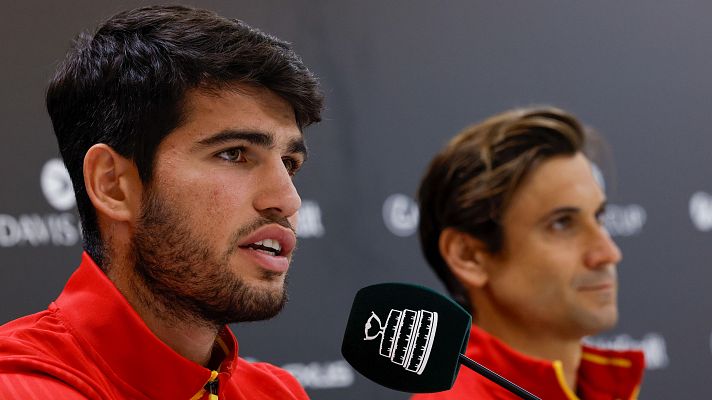 Telediario 1 - Alcaraz: "Ahora mismo me siento bien y motivado para jugar la Davis"