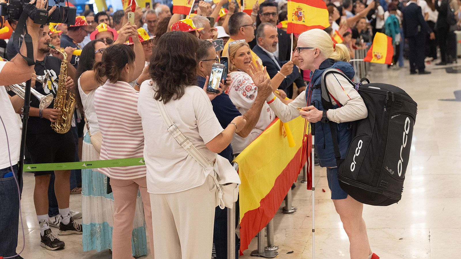 Gran recibimiento a los paralímpicos que han brillado en París