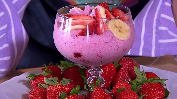 Saber vivir - Receta de macedonia de frutos rojos