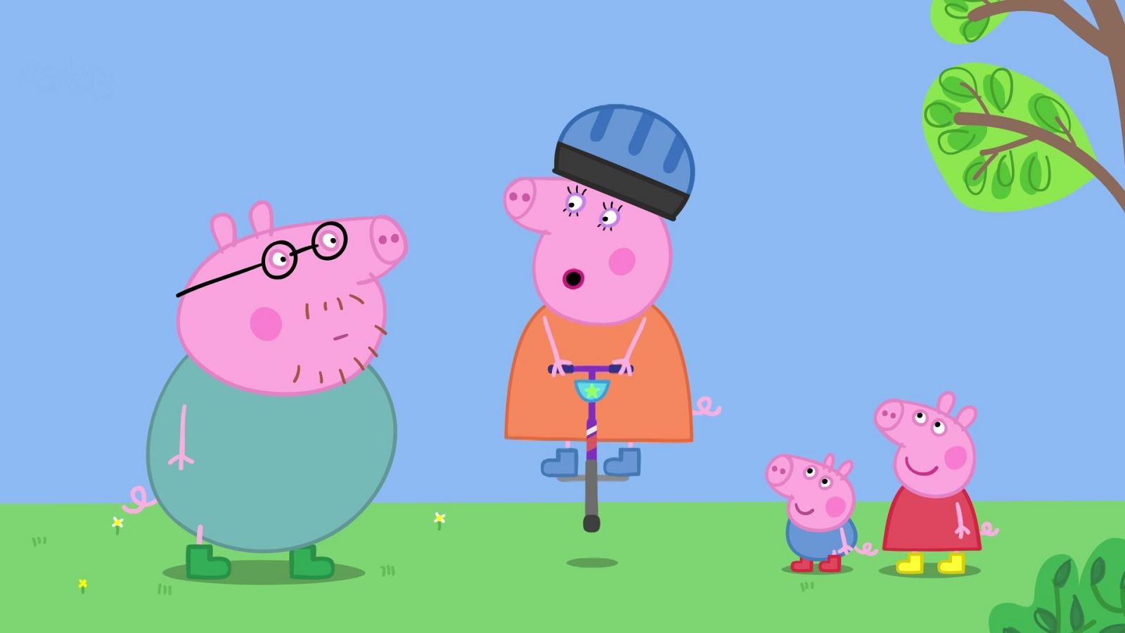 Jumping stick - Peppa Pig en inglés | Watch