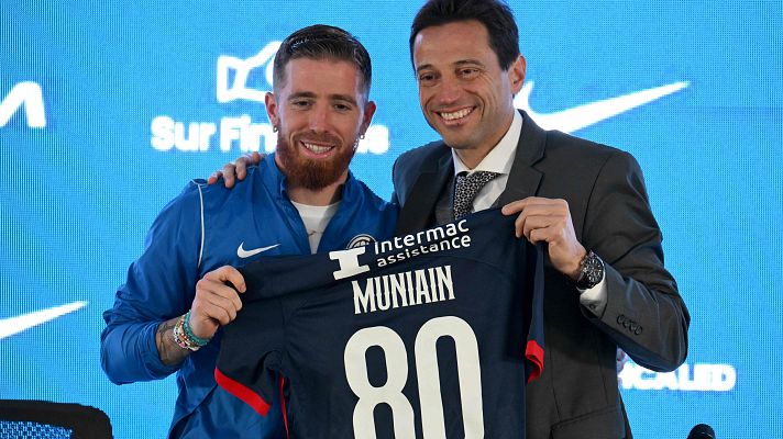 Iker Muniain, presentado como nuevo jugador de San Lorenzo