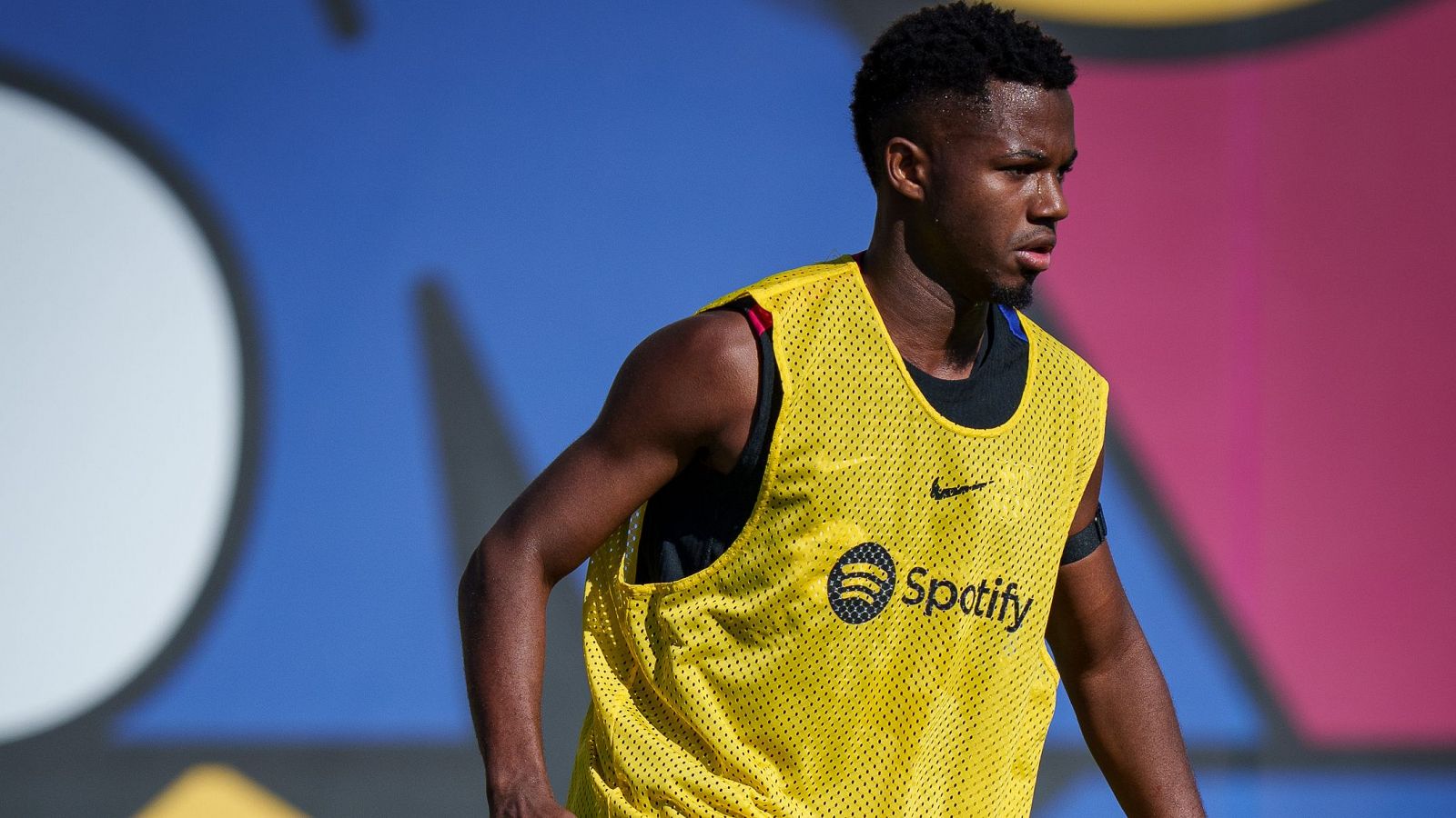 Ansu Fati vuelve a entrenar con el FC Barcelona