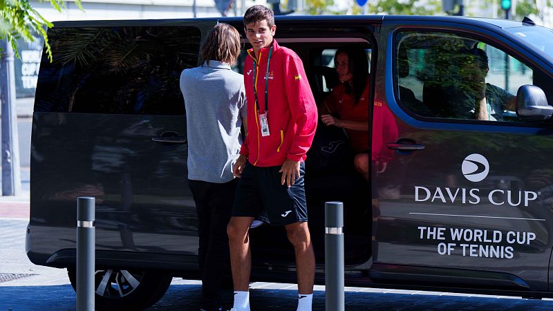 Jódar, de ganar el US Open júnior a sparring en la Copa Davis | Ver