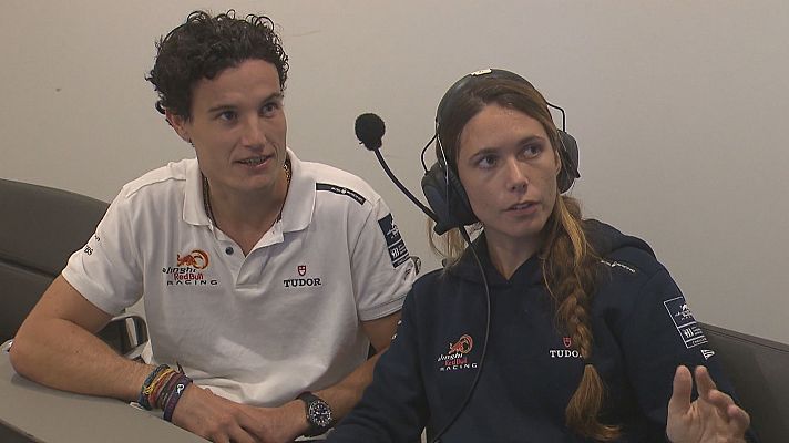 Telediario 2 - Andrea Emone, una de las ingenieras de la Copa del América