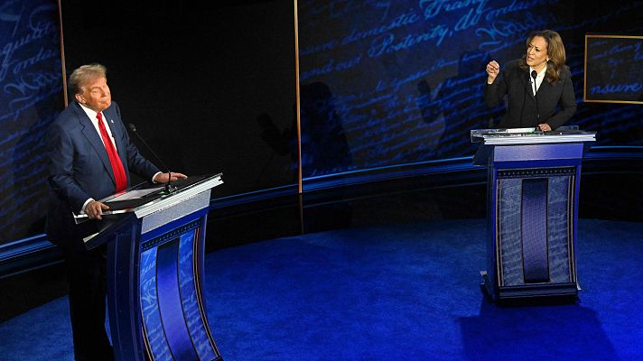 Debate entre Donald Trump y Kamala Harris