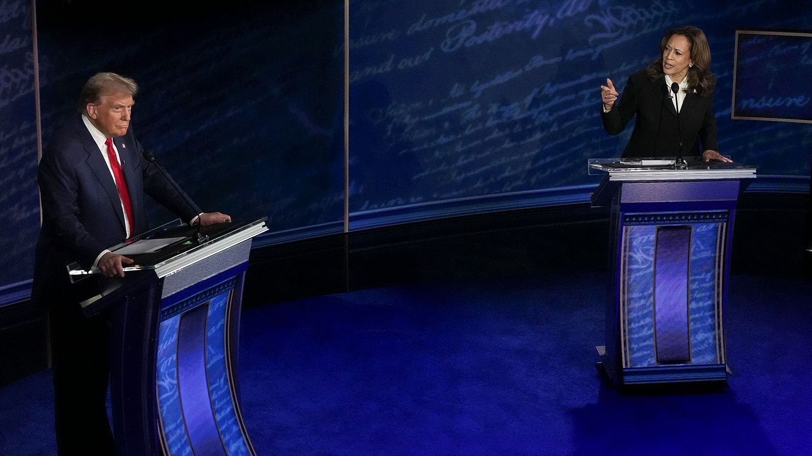 Elecciones EE.UU.: Harris pone a Trump a la defensiva en el debate | Ver