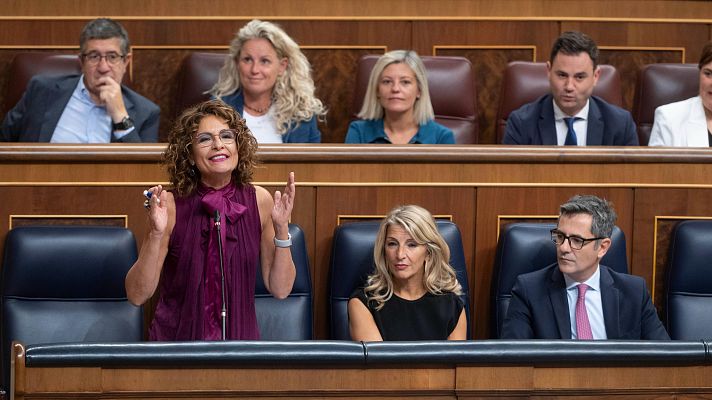 El PP carga de nuevo contra la financiación de Cataluña y Montero lo acusa de "generar injusticia social" y "territorial"