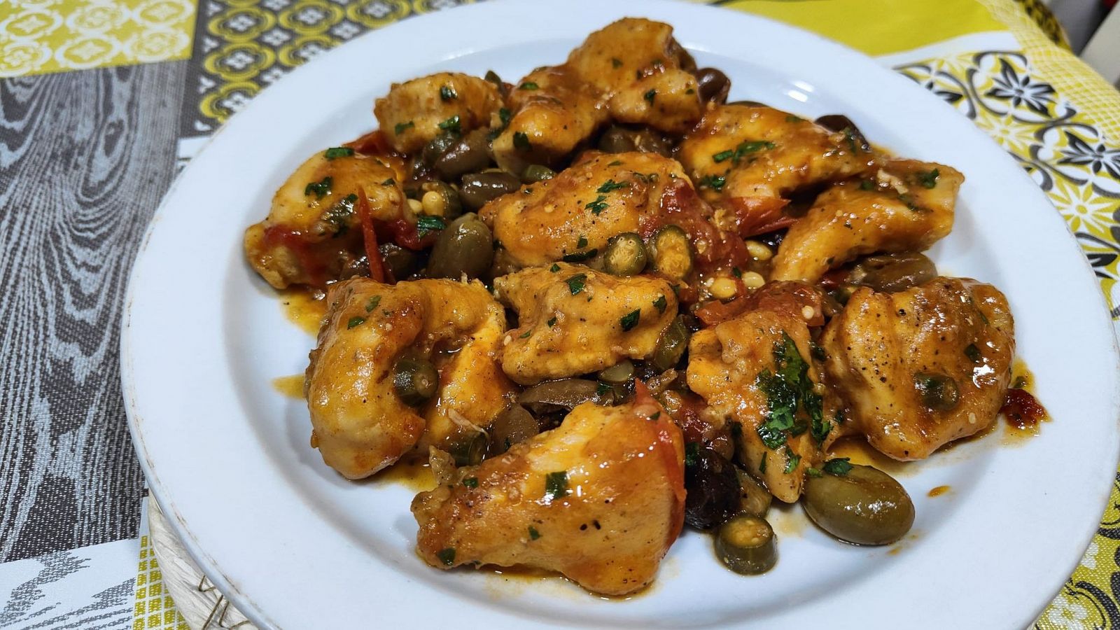 Receta de pollo a la naranja