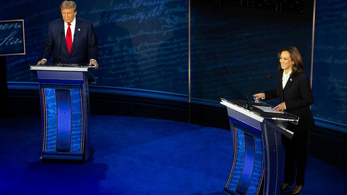 Telediario 1 - Los momentos clave del debate entre Kamala Harris y Donald Trump
