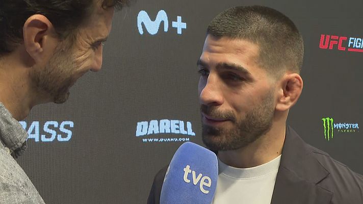 Telediario 1 - Topuria avisa a su próximo rival: "Que se ponga un casco"