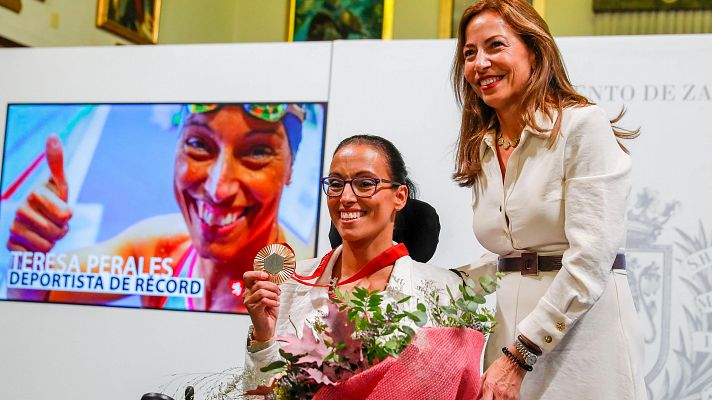 Telediario 2 - Teresa Perales: "Mi cabeza quiere estar en Los Ángeles 2028"