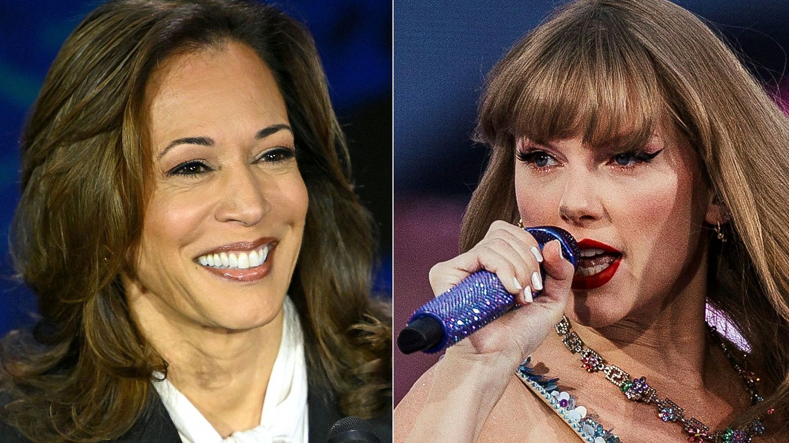Taylor Swift anuncia que votará por Kamala Harris porque representa la "calma" frente al "caos" | Ver
