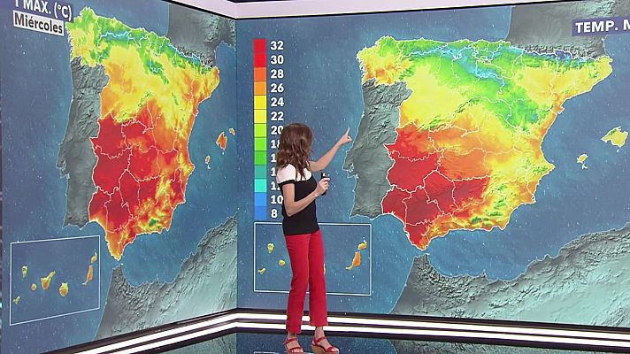El tiempo - Alisios con intervalos fuertes y rachas muy fuertes en zonas de Canarias