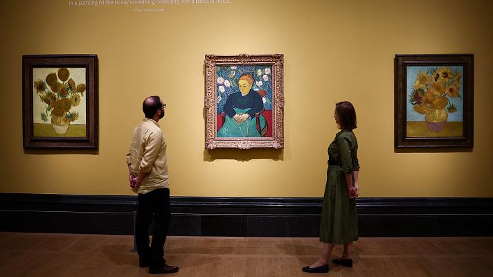 Telediario 2 - 'Poetas y amantes': las pinturas más admiradas de Van Gogh en la National Gallery