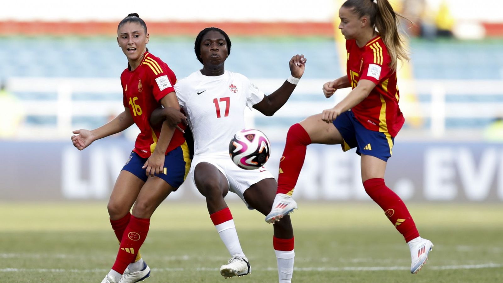 Fútbol - Copa del Mundo Femenina Sub-20. 1/8 Final: España - Canadá