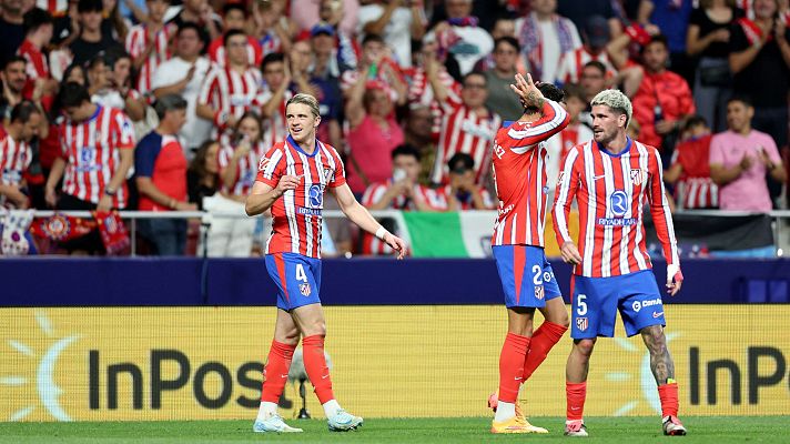 Atlético - Valencia: resumen del partido de la 5ª jornada de Primera