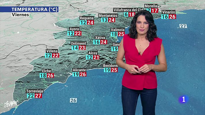 El tiempo en la Comunitat Valenciana - 12/09/2024