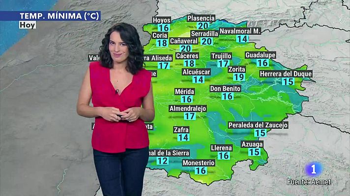 El tiempo en Extremadura - 12/09/2024