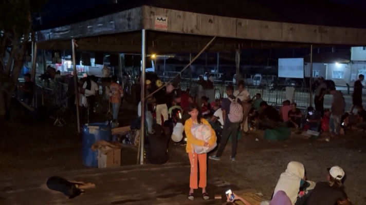 Telediario 2 - La represión contra opositores venezolanos aumenta la migración a Brasil en plena crisis política