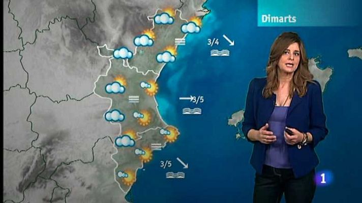 L'informatiu - Comunitat Valenciana - El tiempo en la Comunidad Valenciana - 24/12/12