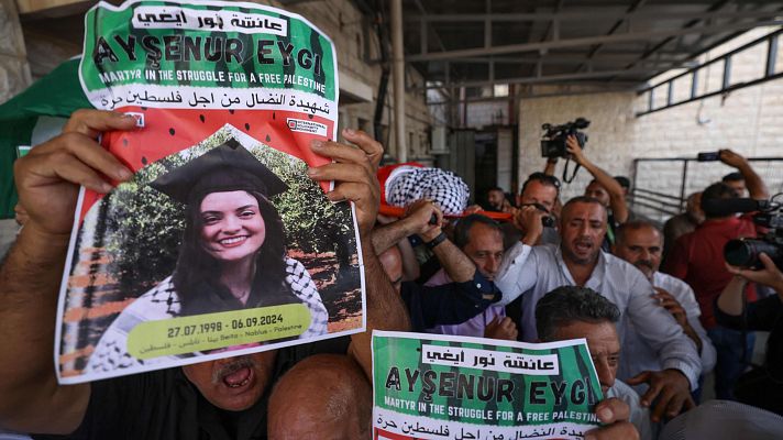 Telediario 1 - Beita, un pueblo de Cisjordania, símbolo contra la ocupación de los colonos israelíes