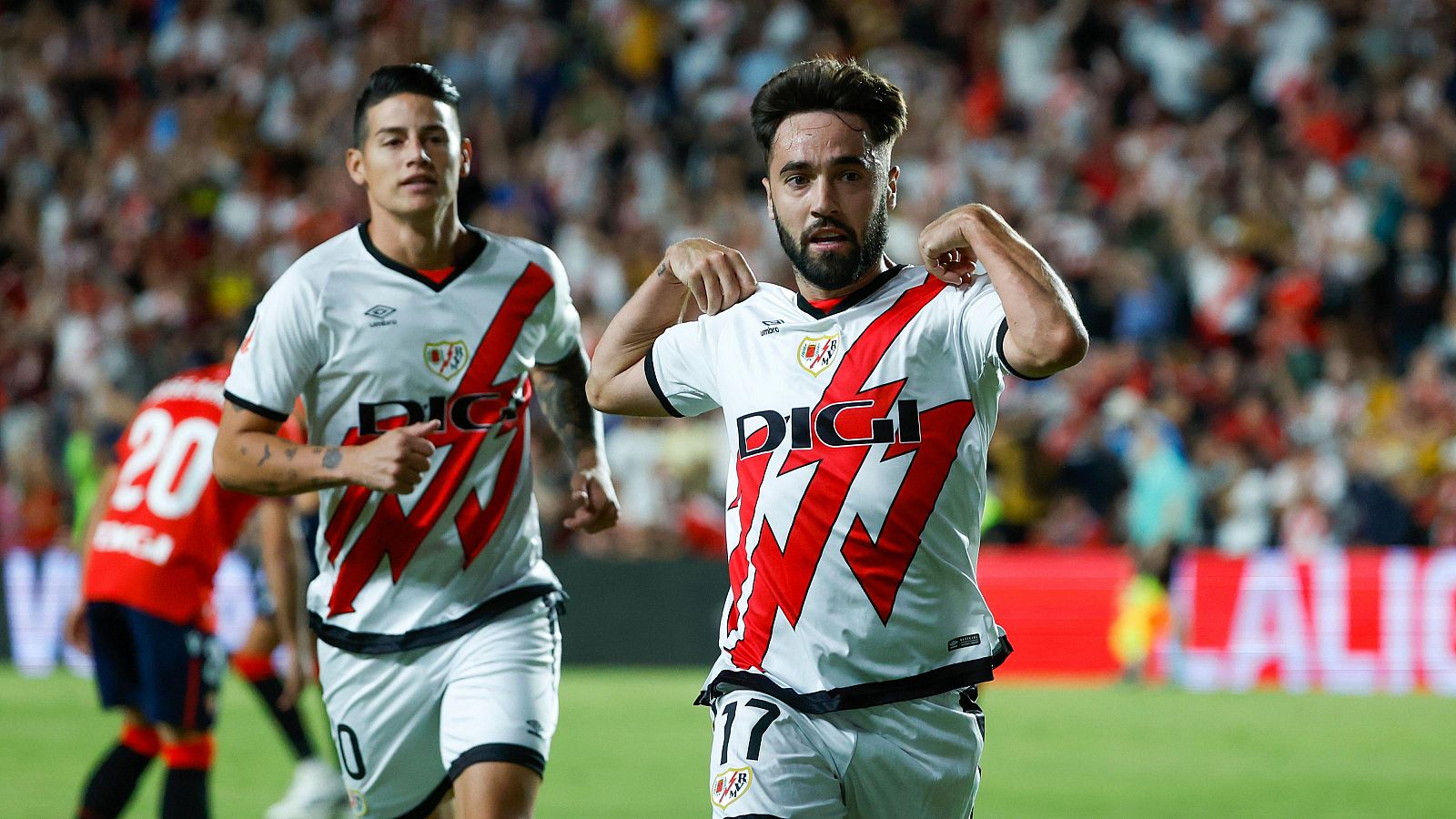 Rayo - Osasuna: resumen del partido de la 5ª jornada de Primera | Ver