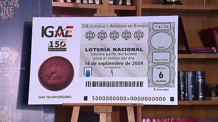 Loterías - La suerte en tus manos - 13/09/2024
