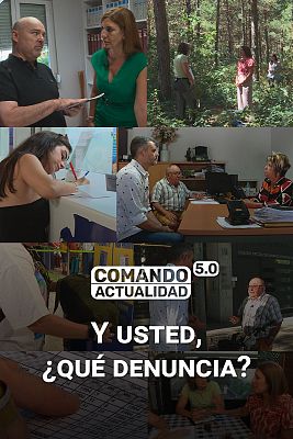 Y usted, ¿qué denuncia?