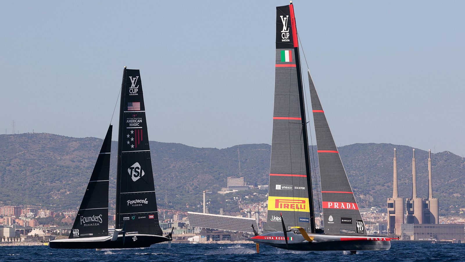 INEOS Britannia y Luna Rossa comienzan ganando 2-0 las semifinales