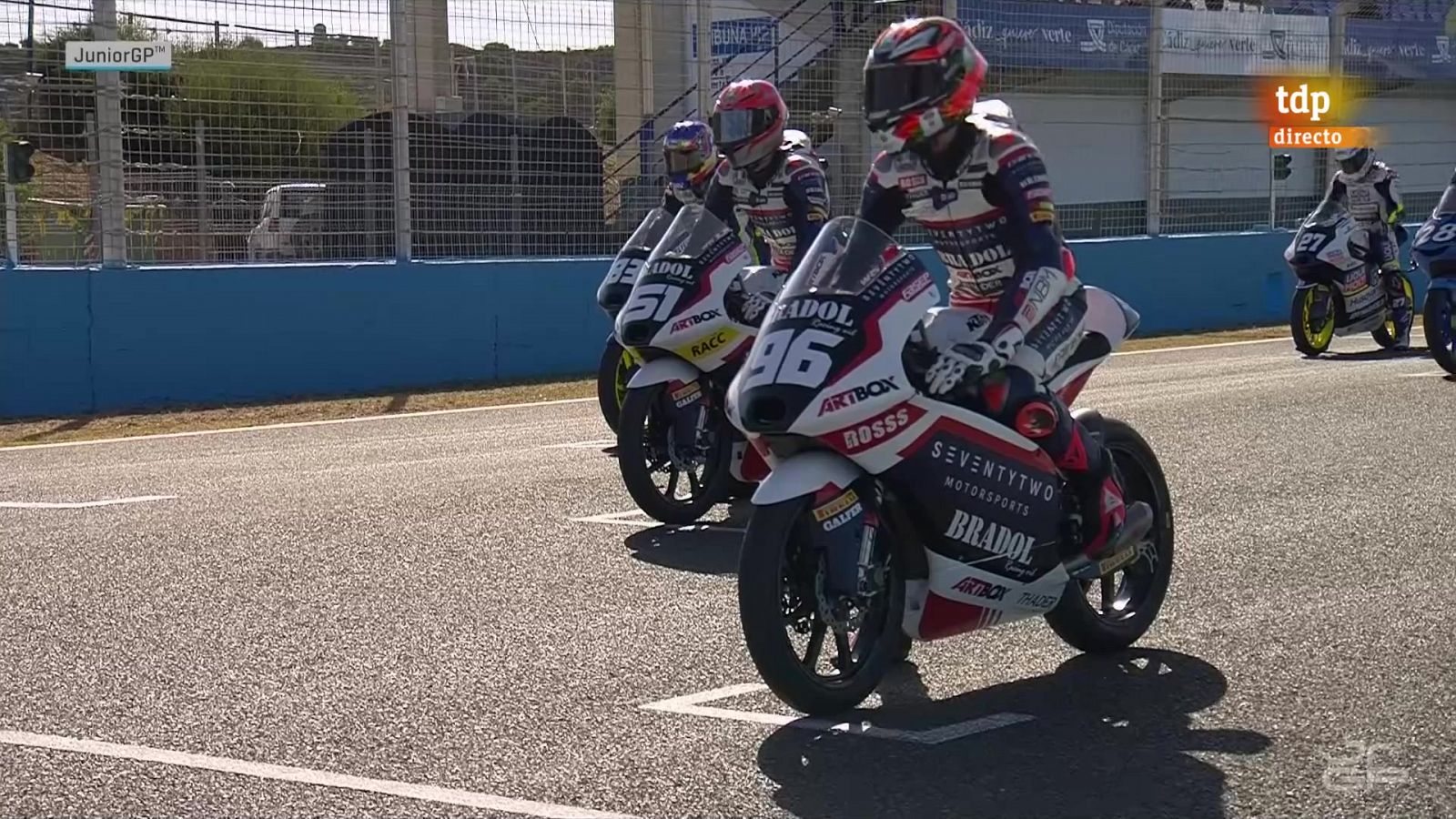 Motociclismo - Campeonato del Mundo Junior GP. 1ª Carrera