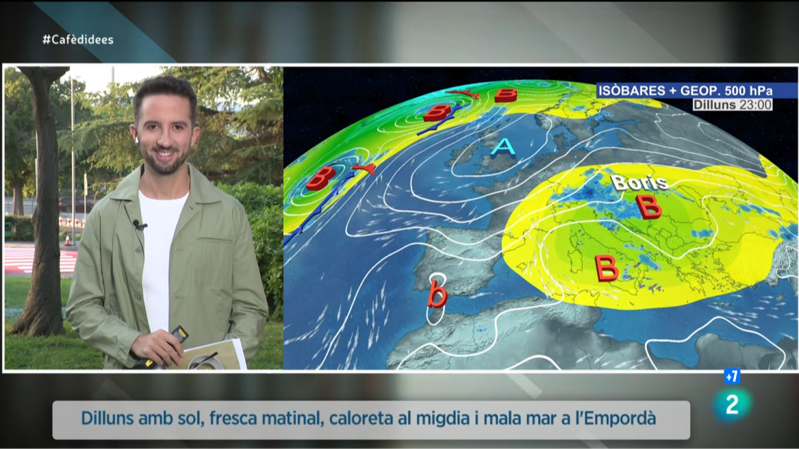 El Temps - Dilluns de tardor al matí i d'estiu al migdia | Veure