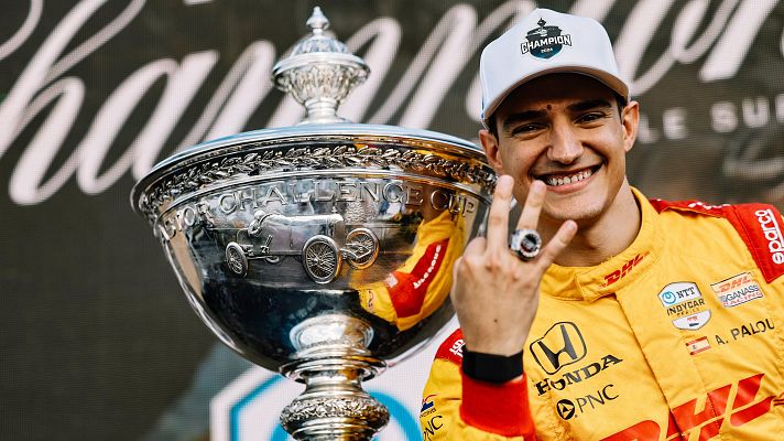 Álex Palou gana su tercer título de IndyCar en cuatro años