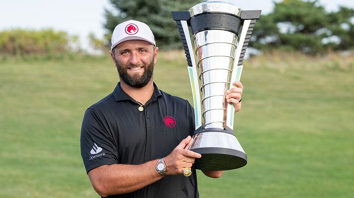 Telediario 1 - Jon Rahm se proclama vencedor del LIV Golf en Chicago