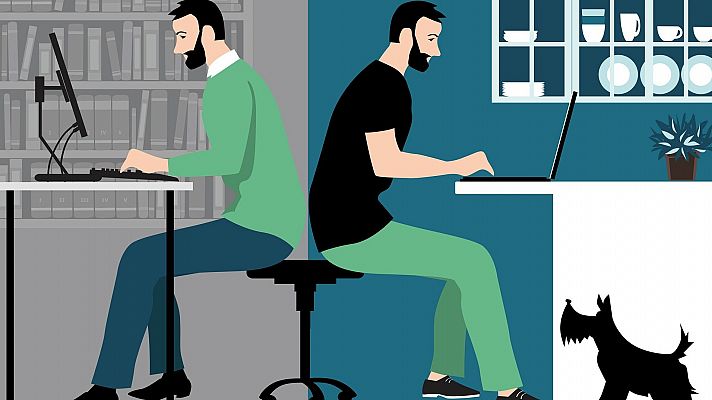 Aquí hay trabajo - Cómo va y cómo es teletrabajar en España