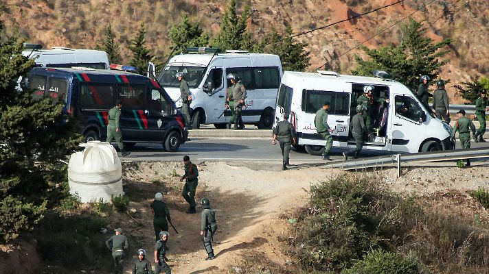 Calma tensa en la frontera de Ceuta tras varios intentos de entrada masiva desde Marruecos