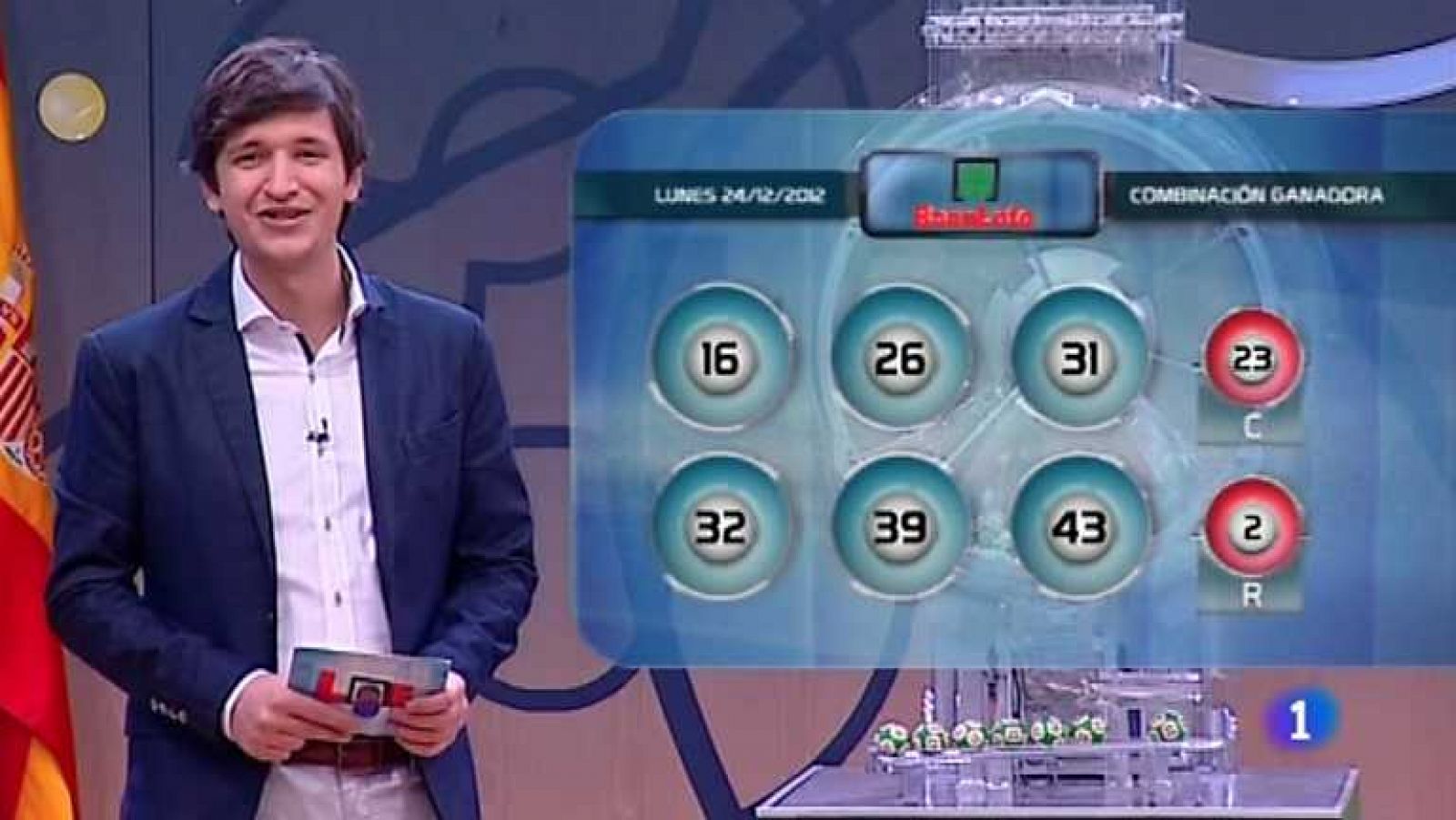 Loterías: Bonoloto - 24/12/12 | RTVE Play