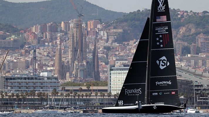  - American Magic y el Alinghi se ganan un día más de regatas en la Copa del América